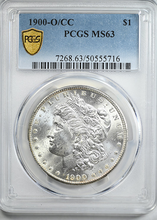 1900-O/CC Morgan Dollar $1 PCGS MS63