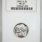 1942-S Jefferson War Nickel 5C NGC Fatty MS67
