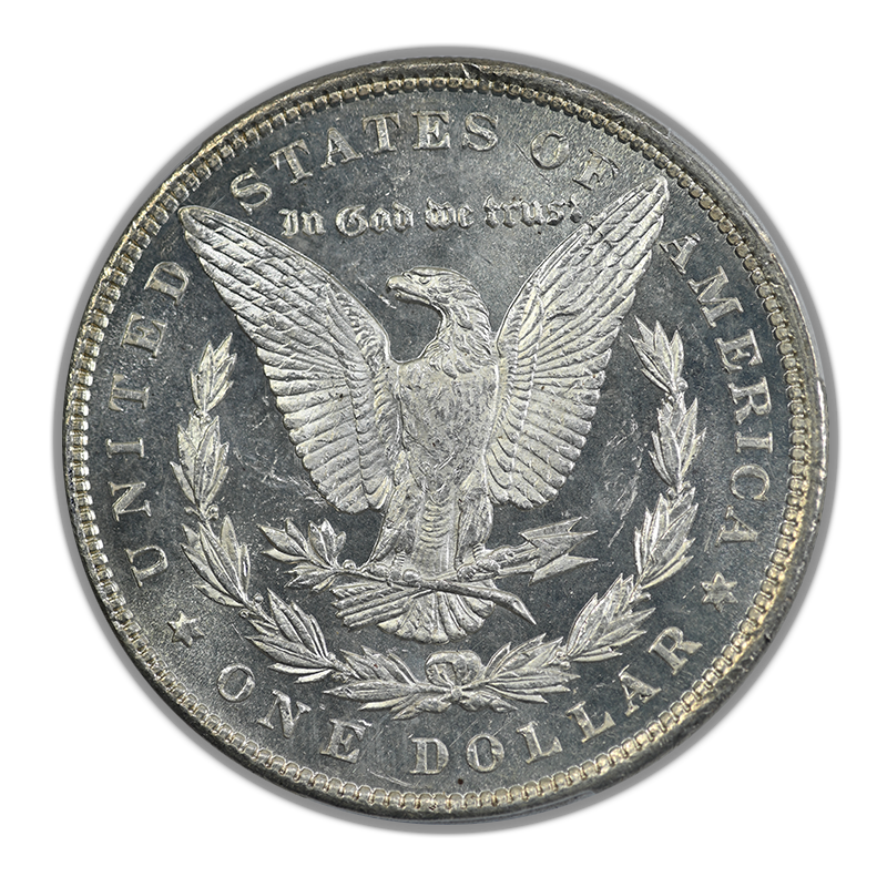 1890 Morgan Dollar $1 PCGS MS63DMPL - Deep Mirror Prooflike