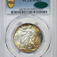 1943 Walking Liberty Half Dollar 50C PCGS MS65 CAC - TONED!
