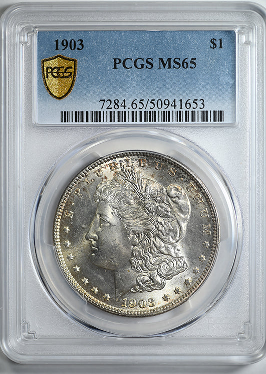 1903 Morgan Dollar $1 PCGS MS65