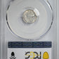 1861 Three Cent Silver Piece 3CS PCGS MS66