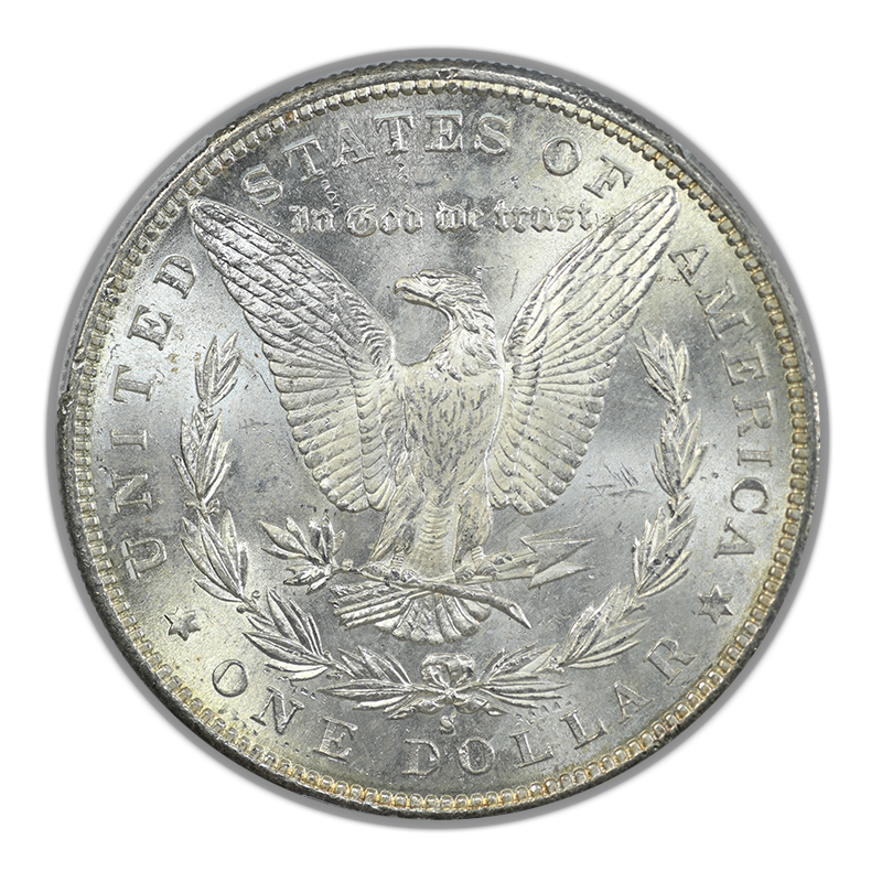 1885-S Morgan Dollar $1 PCGS MS64