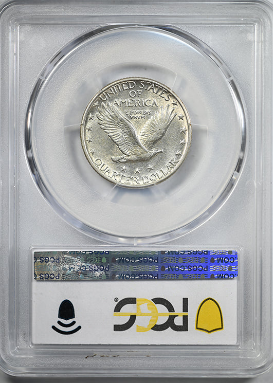 1930 Standing Liberty Quarter 25C PCGS AU58