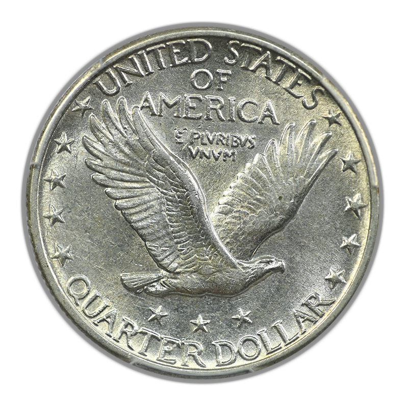 1930 Standing Liberty Quarter 25C PCGS AU58