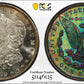 1879-S Morgan Dollar $1 PCGS MS64 CAC - RAINBOW TONED!