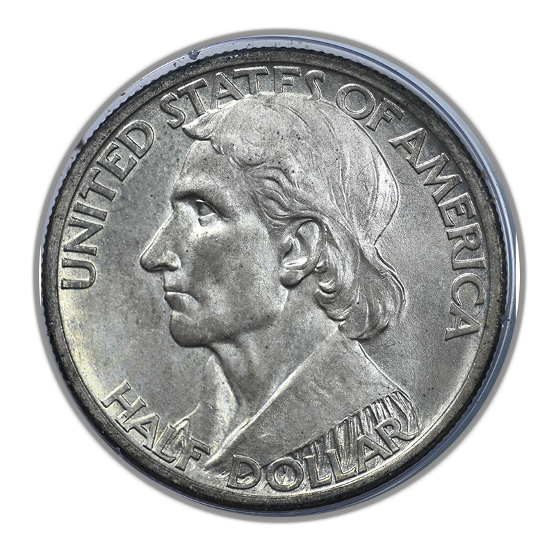 1935/34-S Boone Classic Commemorative Half Dollar 50C PCGS Rattler MS64 CAC