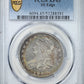 1809 Capped Bust Half Dollar 50C PCGS XF45 III Edge - TONED!