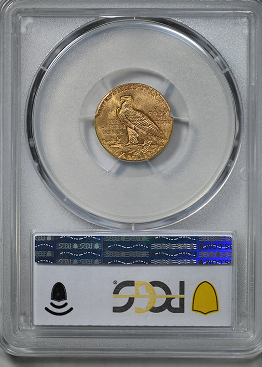1927 Indian Head Gold Quarter Eagle $2.50 PCGS MS64 CAC