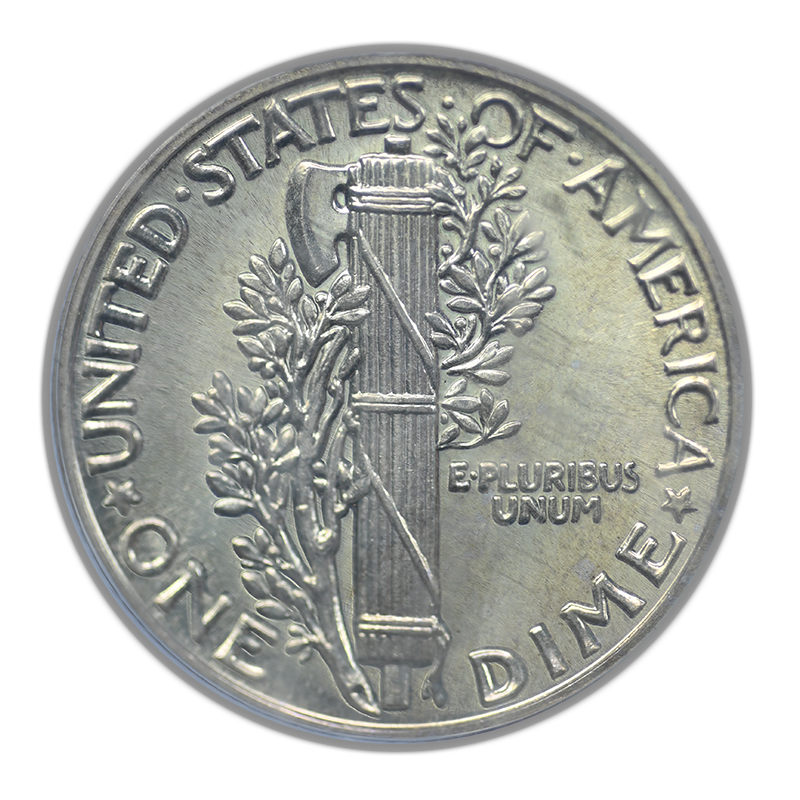1938 Proof Mercury Dime 10C PCGS PR65 OGH
