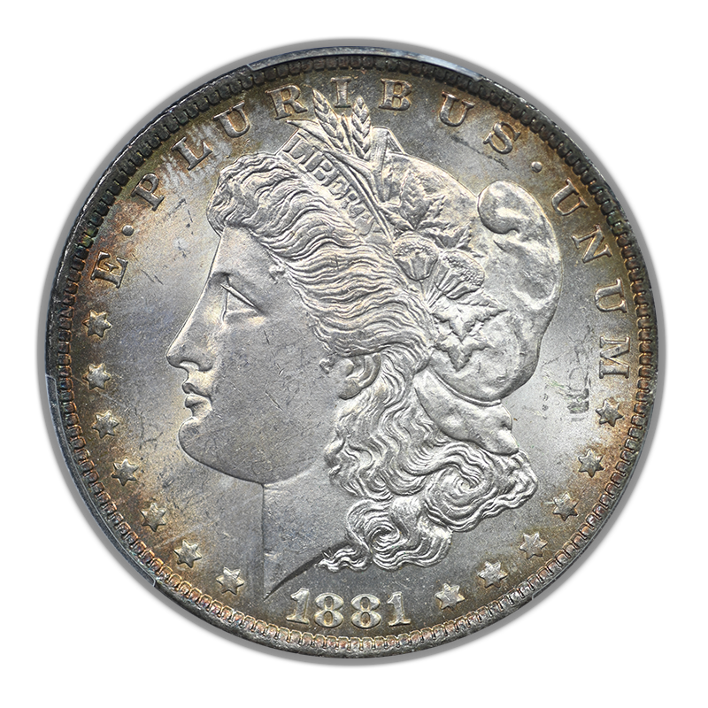 1881-O Morgan Dollar $1 PCGS MS65