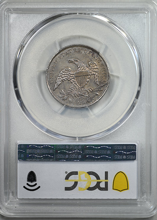 1832 Capped Bust Quarter 25C PCGS AU58