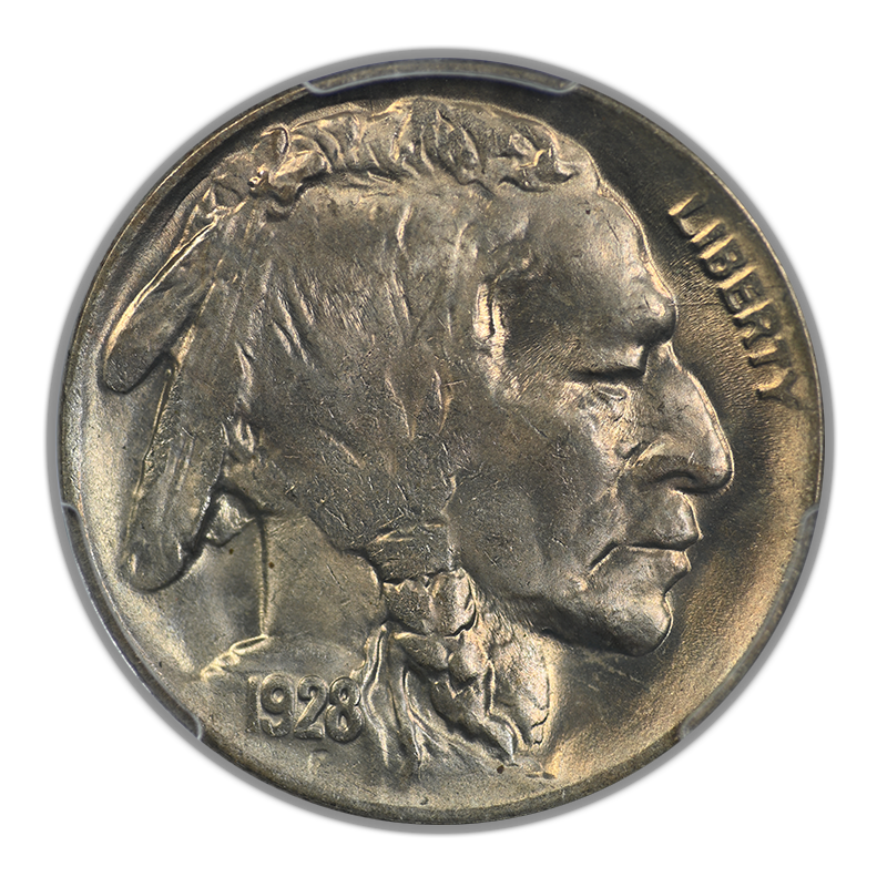 1928-D Buffalo Nickel 5C PCGS MS65