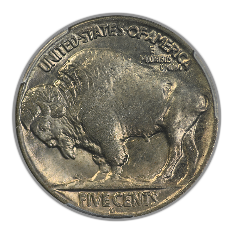 1928-D Buffalo Nickel 5C PCGS MS65