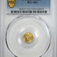 1852 Round California Fractional Gold Liberty Head 1/2 Dollar G50C PCGS MS63 BG-401