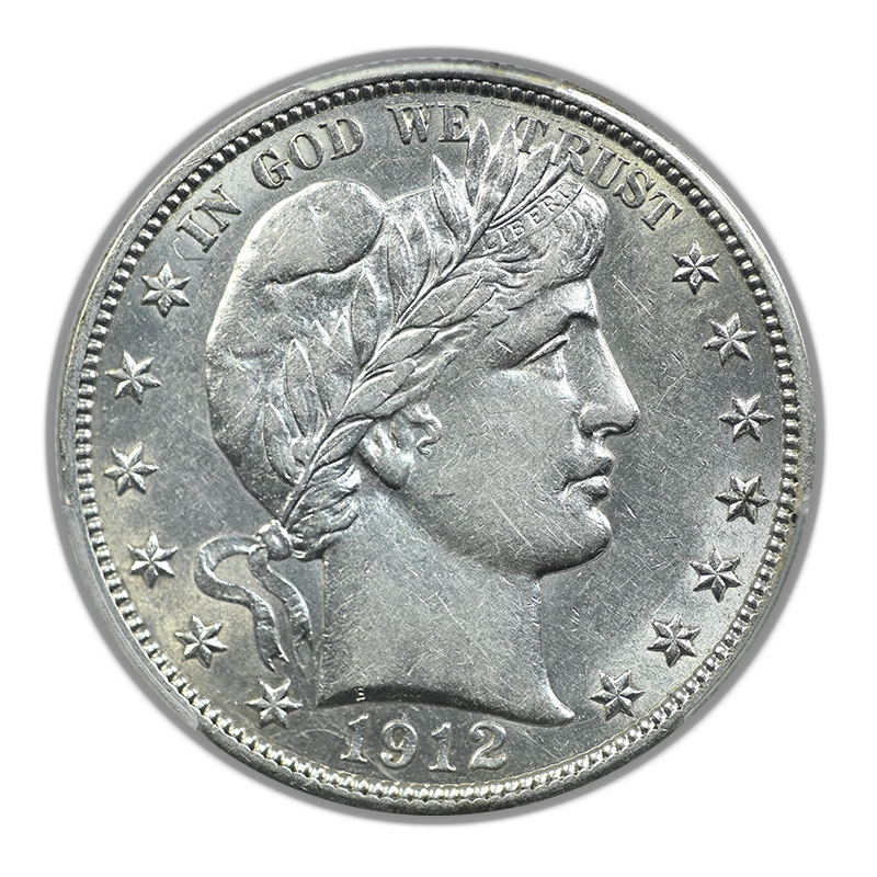 1912 Barber Half Dollar 50C PCGS AU55