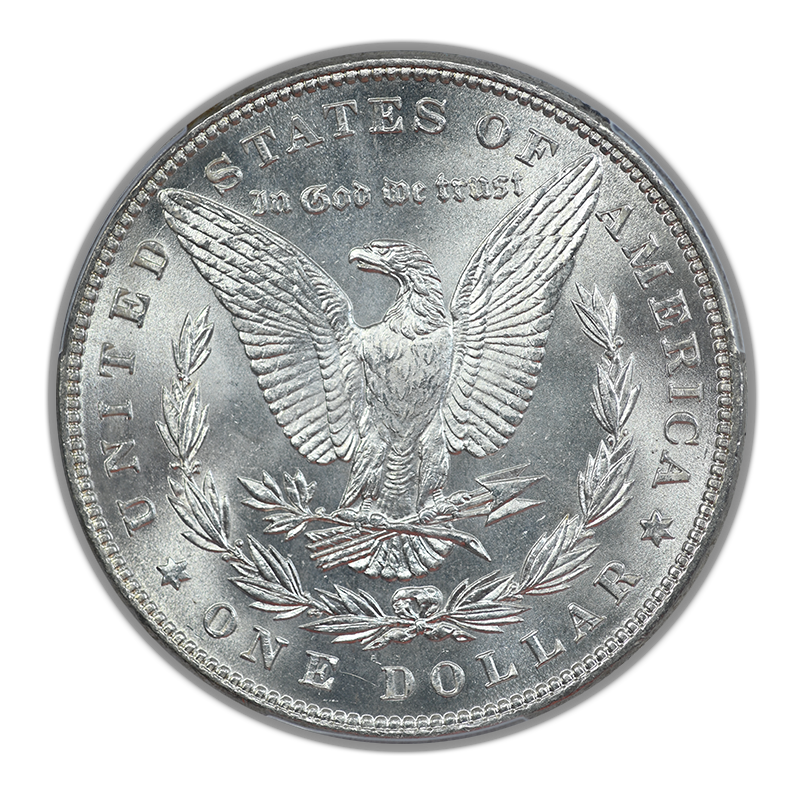 1886 Morgan Dollar $1 PCGS MS67