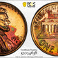 1960-D Lincoln Memorial Cent 1C PCGS MS64RB Large Date - TONED!
