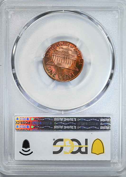 1972 Lincoln Memorial Cent 1C PCGS MS64RB - TONED!