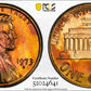1973-D Lincoln Memorial Cent 1C PCGS MS64RB - TONED!