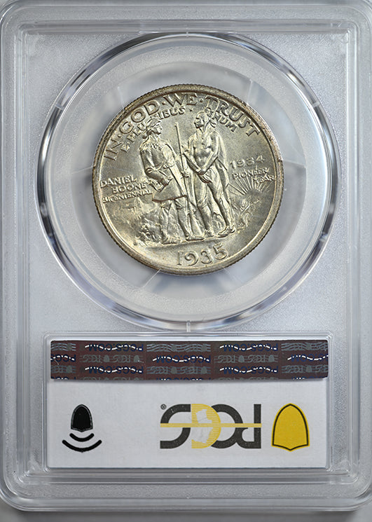 1935/34 Boone Classic Commemorative Half Dollar 50C PCGS MS65