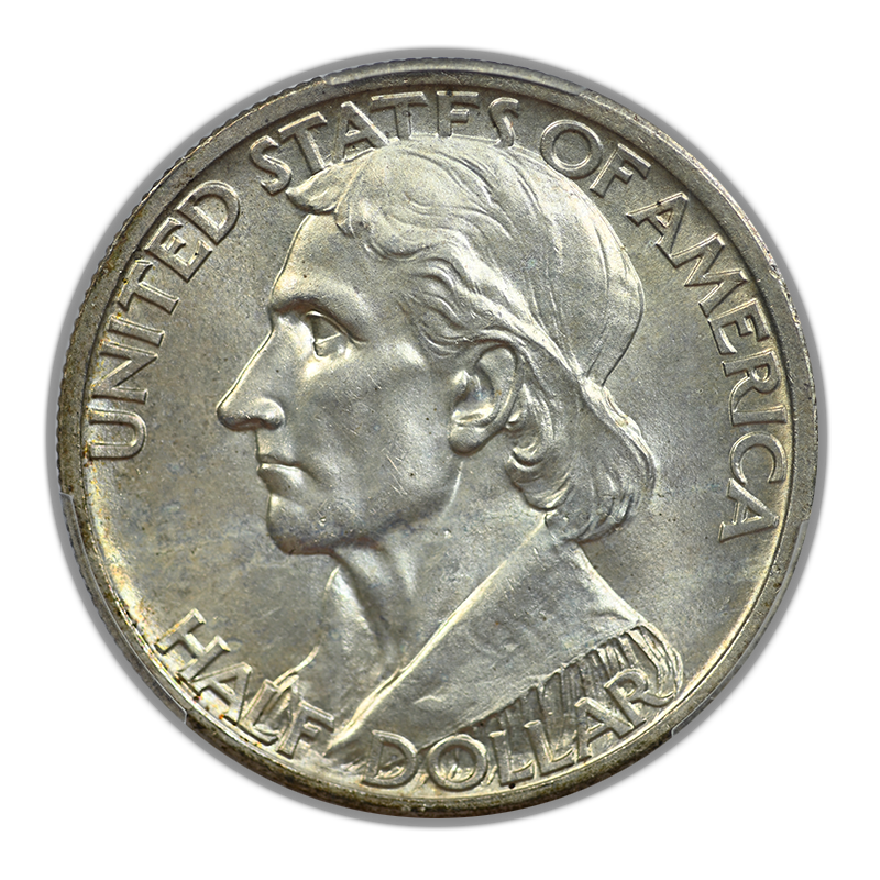 1935/34 Boone Classic Commemorative Half Dollar 50C PCGS MS65