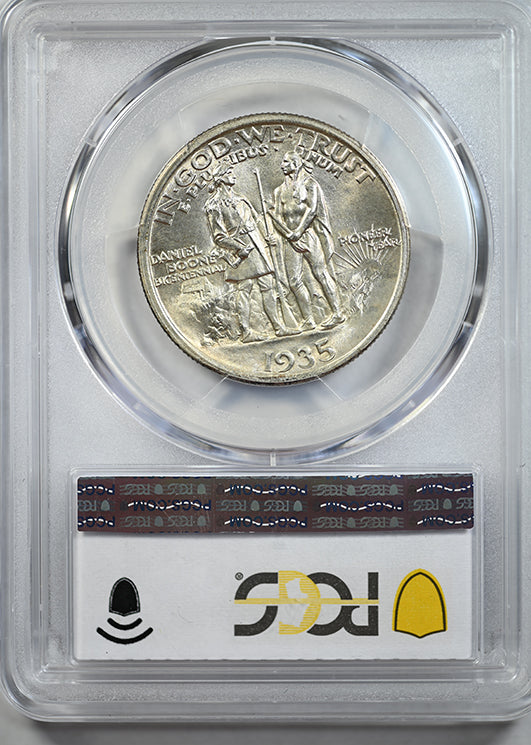 1935 Boone Classic Commemorative Half Dollar 50C PCGS MS65