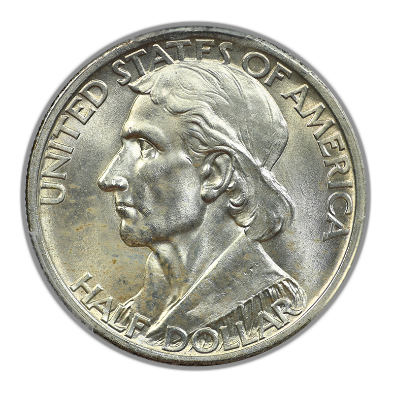 1935 Boone Classic Commemorative Half Dollar 50C PCGS MS65