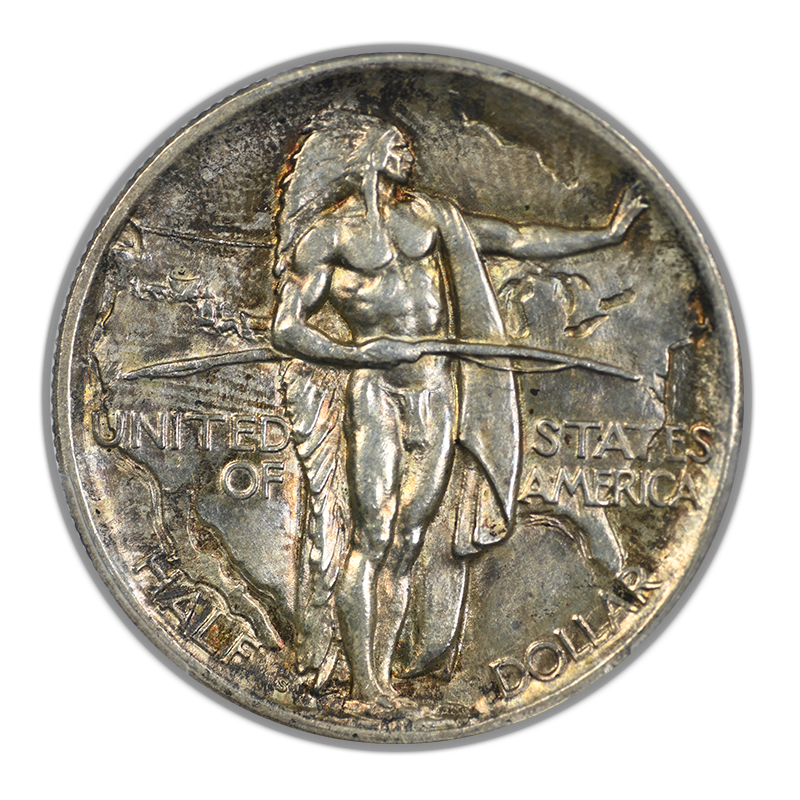 1926-S Oregon Trail Classic Commemorative Half Dollar 50C PCGS MS63