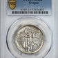 1936 Oregon Trail Classic Commemorative Half Dollar 50C PCGS MS64