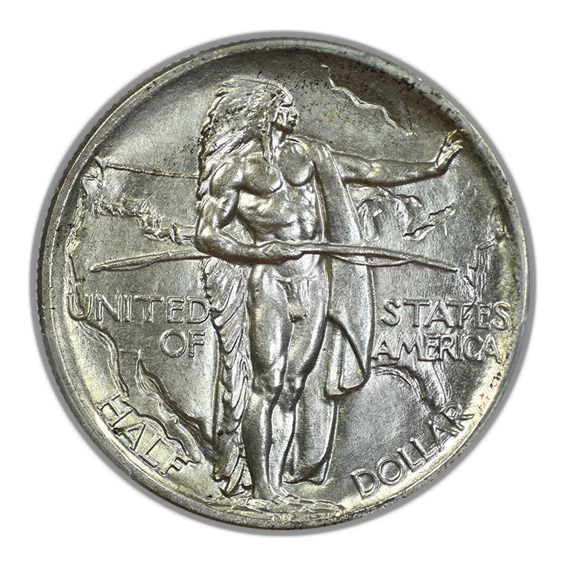 1936 Oregon Trail Classic Commemorative Half Dollar 50C PCGS MS64