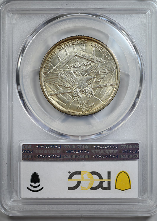 1936 Arkansas Classic Commemorative Half Dollar 50C PCGS MS65