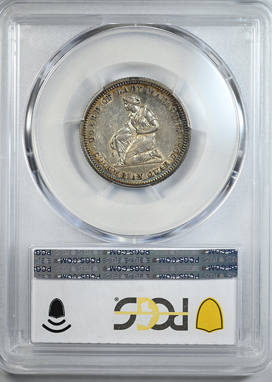 1893 Isabella Classic Commemorative Quarter 25C PCGS AU53 - TONED!