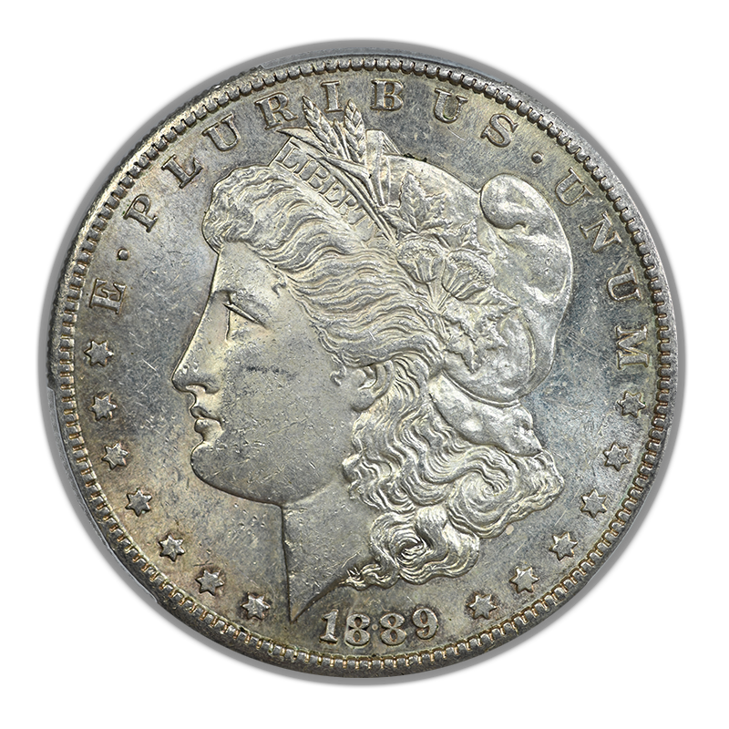 1889-S Morgan Dollar $1 PCGS AU58
