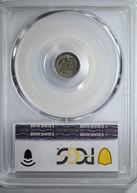 1875-P Guatemala 1/4R Real PCGS MS62