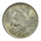 1963 Guatemala 25C Centavos PCGS MS66