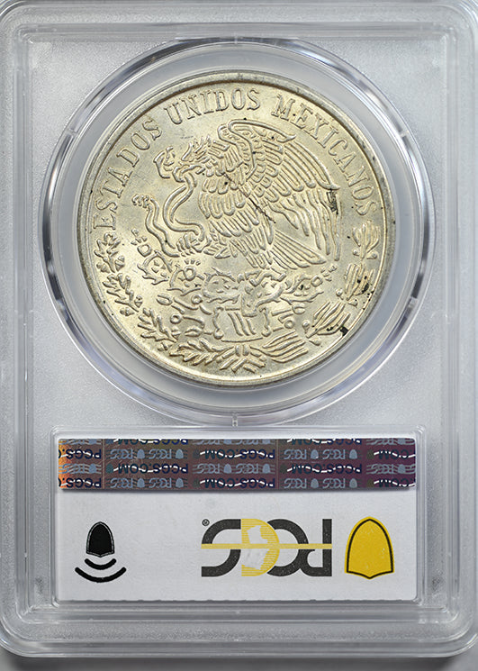 1978-Mo Doubled Die Obverse Mexico Silver 100P Cien Pesos PCGS MS63 KM-483.2 DDO