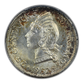 1952 Dominican Republic 25C Centavos PCGS MS66