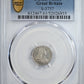 1792 Great Britain Silver 2D Pence Maundy PCGS MS61 S-3757