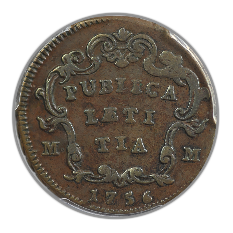 1756 IA Italy-Naples & Sicily 3 Tor PCGS VF35