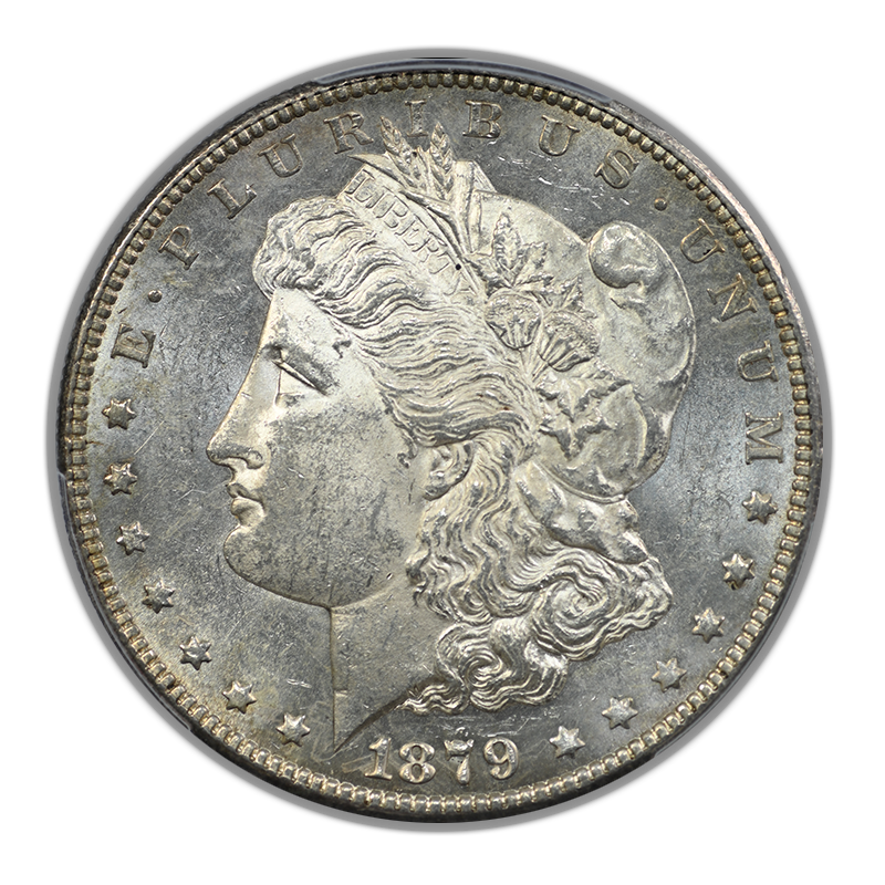 1879-S Morgan Dollar $1 PCGS MS62 - Reverse of 1878