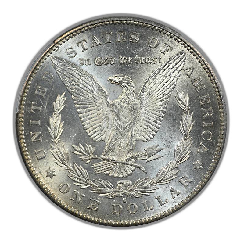 1879-S Morgan Dollar $1 PCGS MS62 - Reverse of 1878