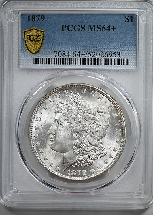 1879 Morgan Dollar $1 PCGS MS64+
