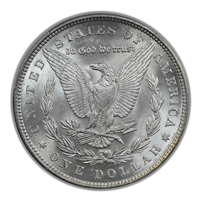 1879 Morgan Dollar $1 PCGS MS64+