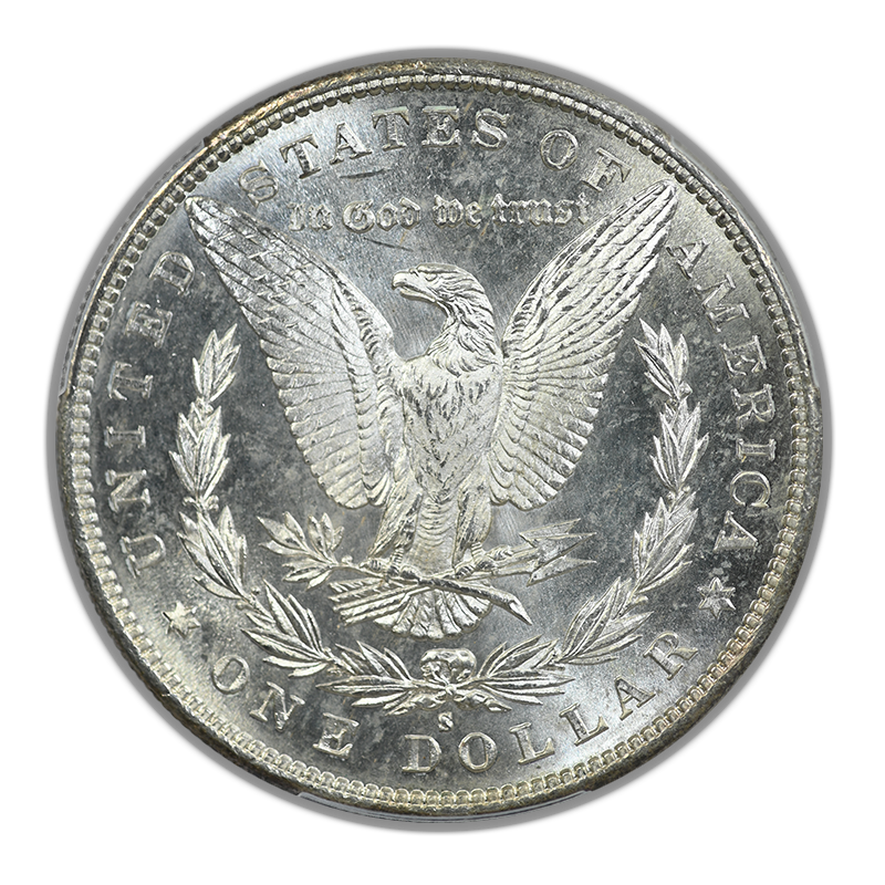 1881-S Morgan Dollar $1 PCGS MS66