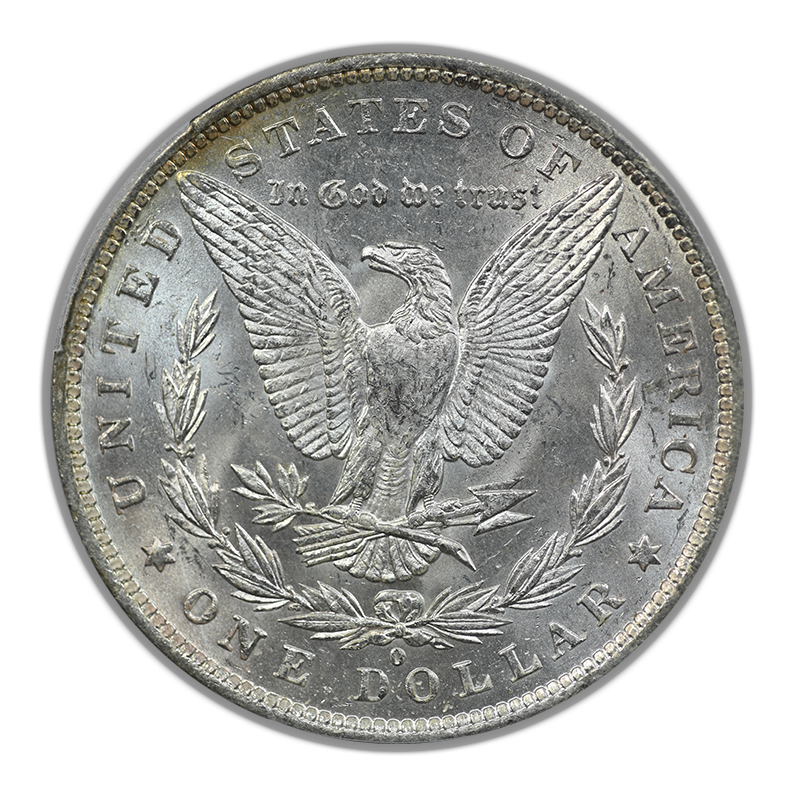 1882-O Morgan Dollar $1 PCGS MS64+