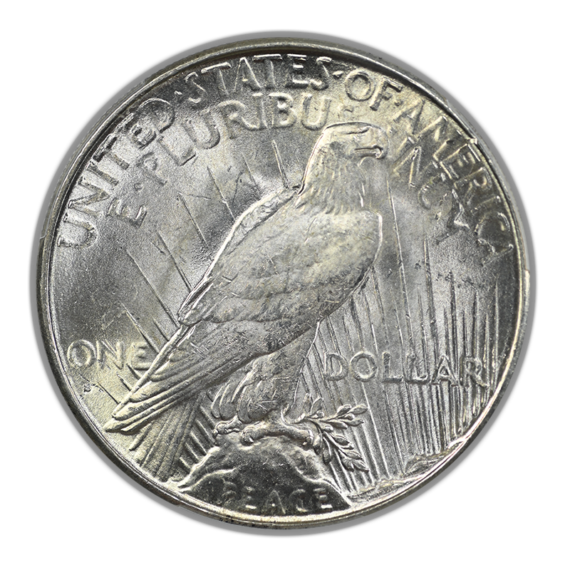 1928-S Peace Dollar $1 PCGS MS63