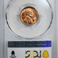 1954-D Lincoln Wheat Cent 1C PCGS MS64RB - TONED!