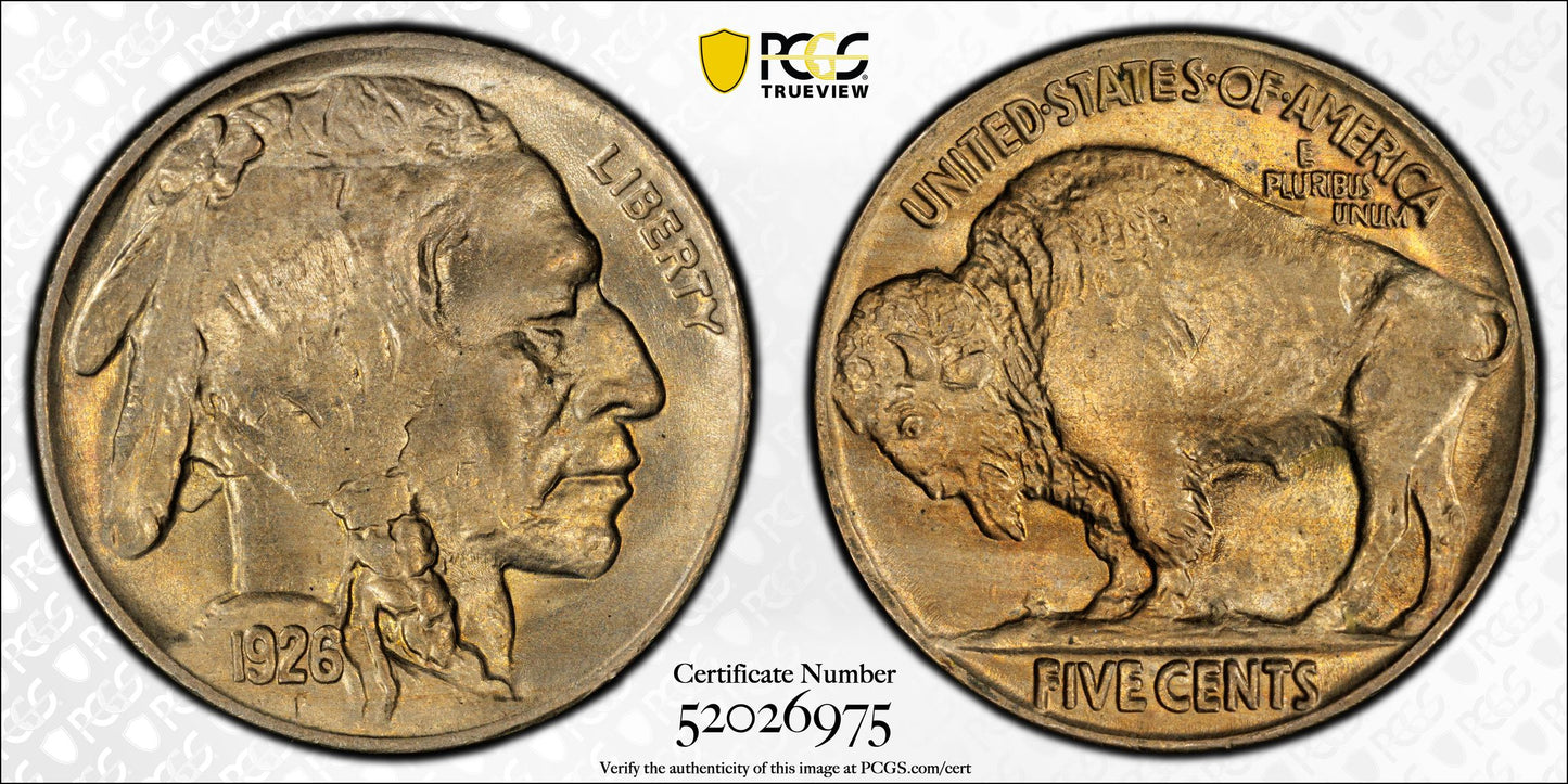 1926 Buffalo Nickel 5C PCGS MS64