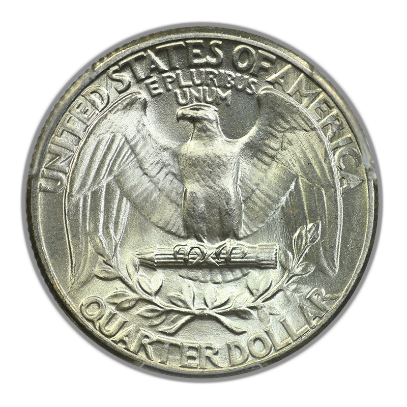 1935 Washington Quarter 25C PCGS MS65